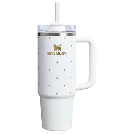 Stanley 30 oz Stainless Steel Quencher Tumbler - Frost Polka Dot