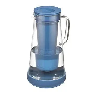 Lifestraw 7-Cup Home Glass Pitcher with Base Wisteria