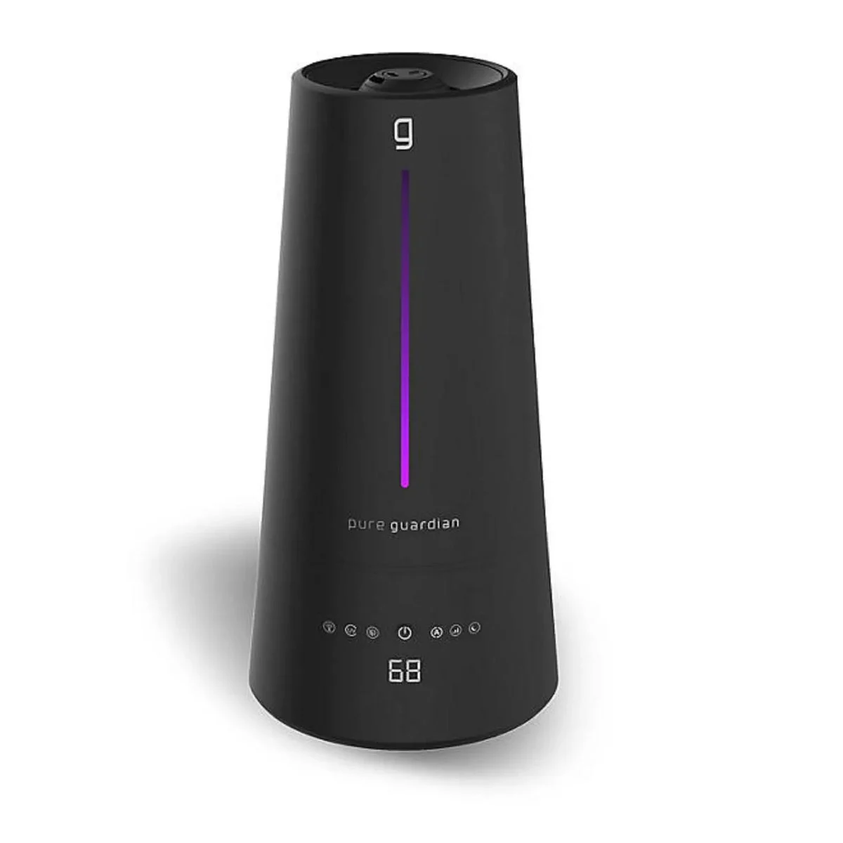 PureGuardian Ultrasonic Warm & Cool Mist Humidifier - Black