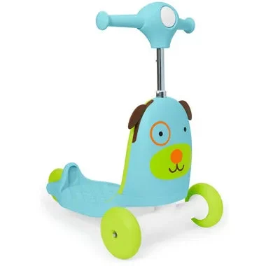 Skip Hop Kids' 3-in-1 Ride-On Scooter and Wagon Toy - Dog