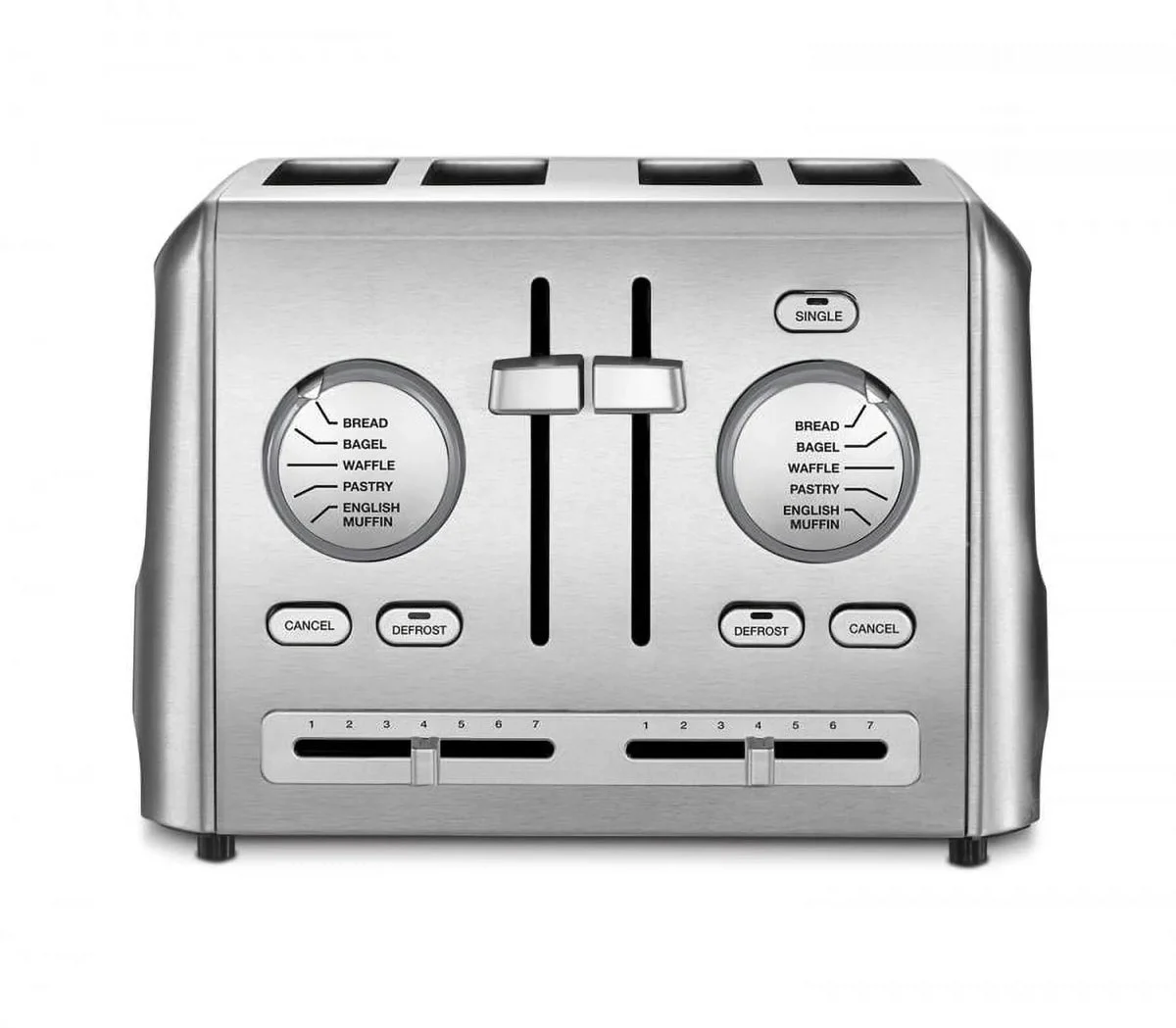 Cuisinart 4-Slice Custom Select Toaster - Silver