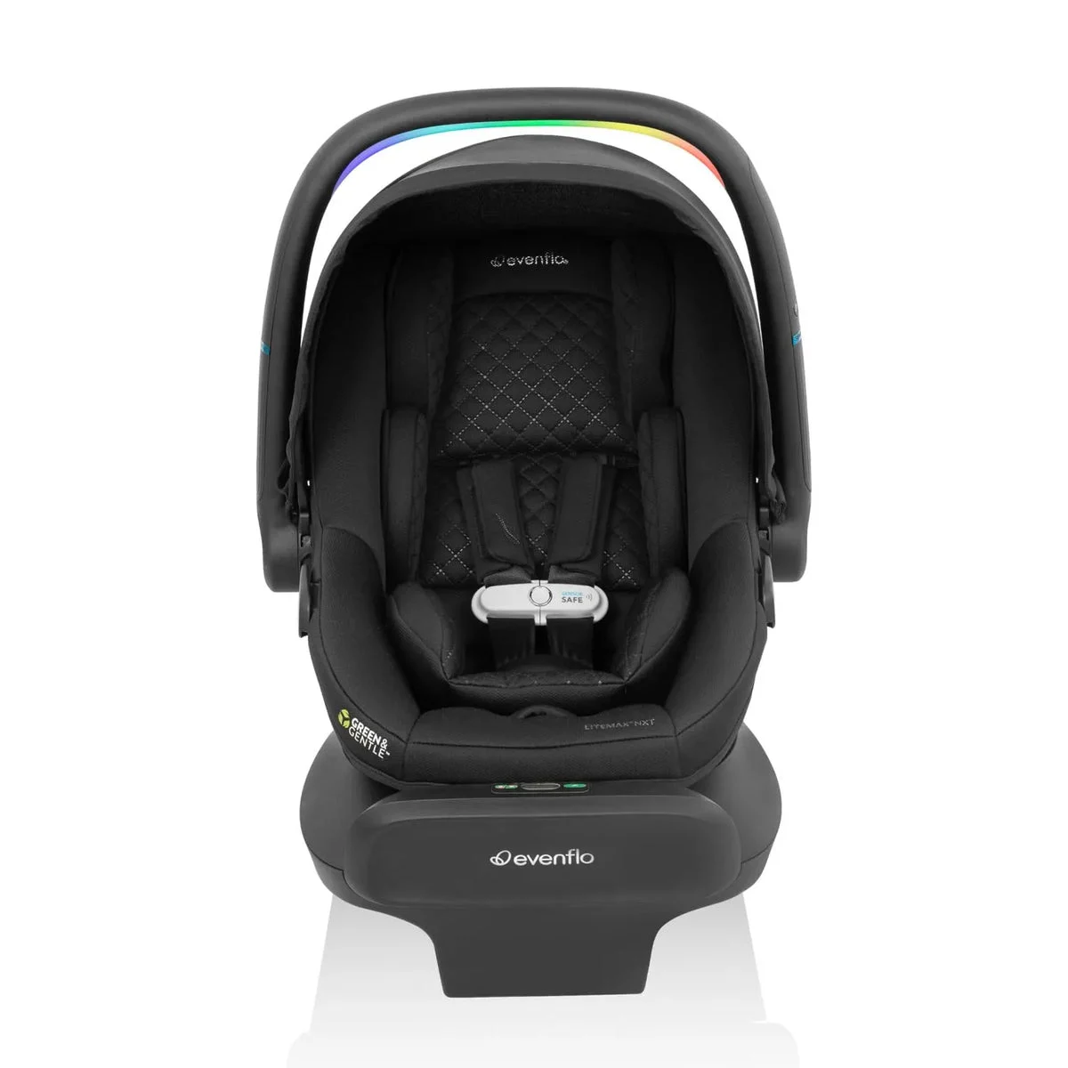 Evenflo Infant Car Seat with SensorySoothe - Black