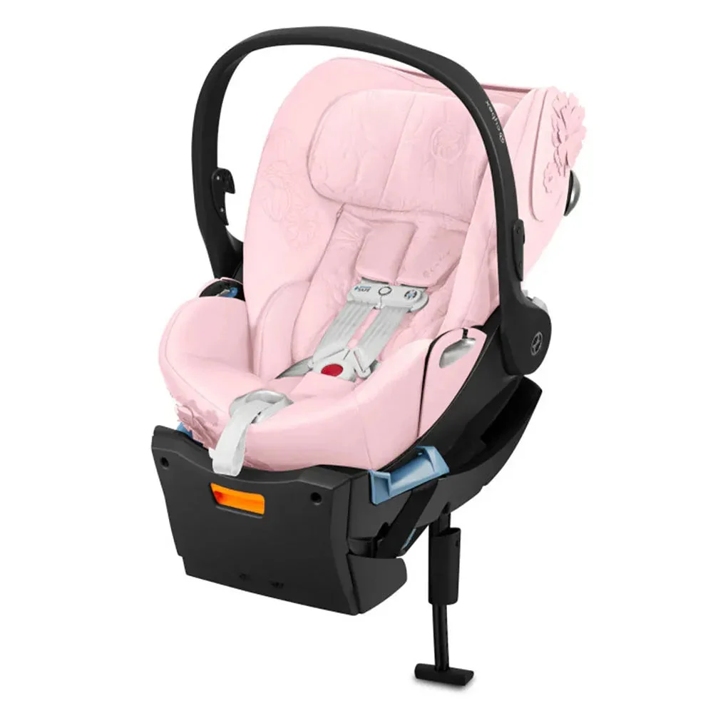 Cybex Cloud Q SensorSafe Infant Car Seat - Simply Flowers Pink