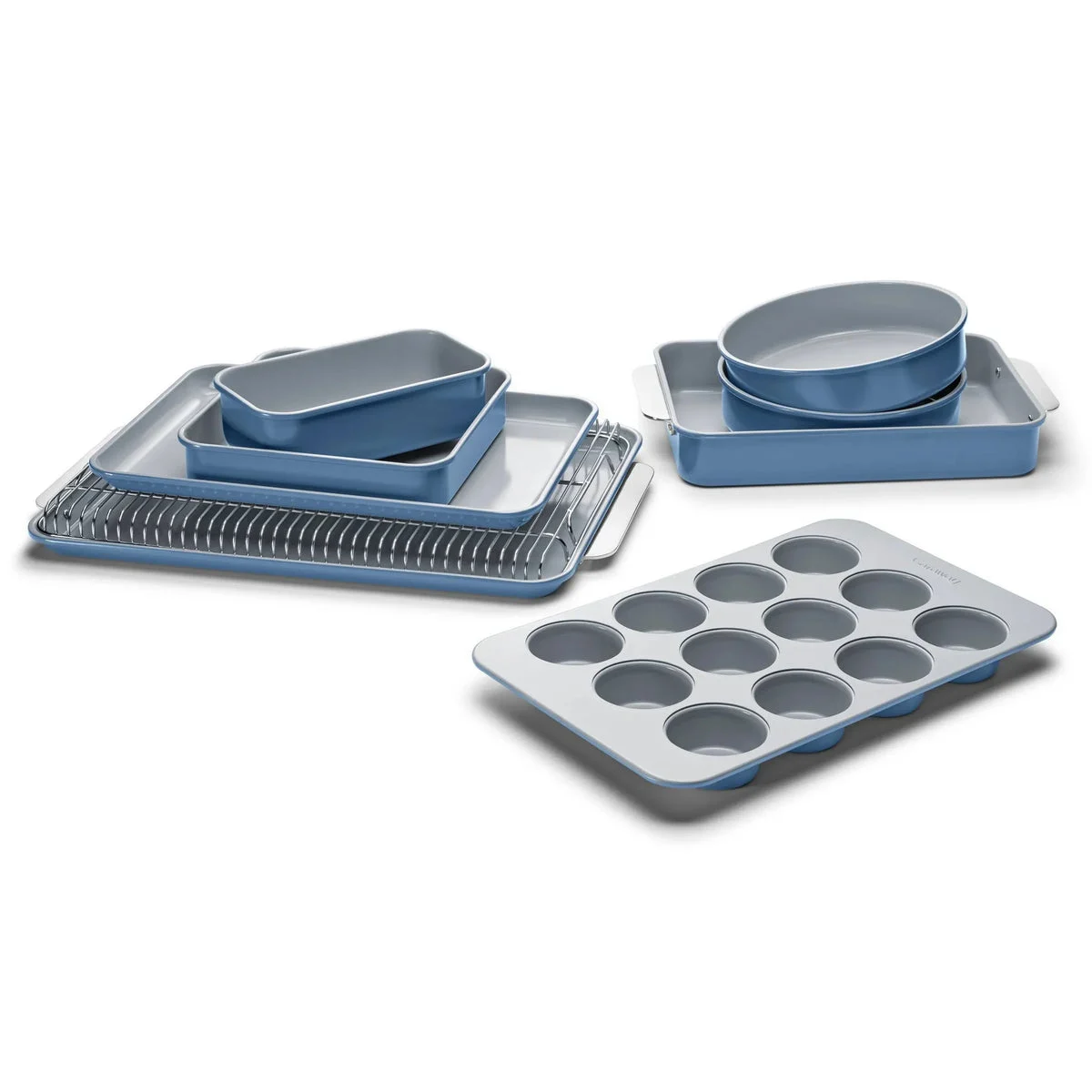 Caraway Non-Stick Ceramic Complete Bakeware Set - Slate