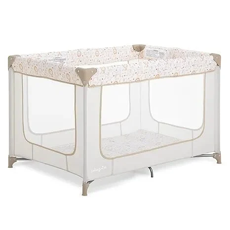 Dream On Me Zodiak Portable Playard with Carry Bag - Beige