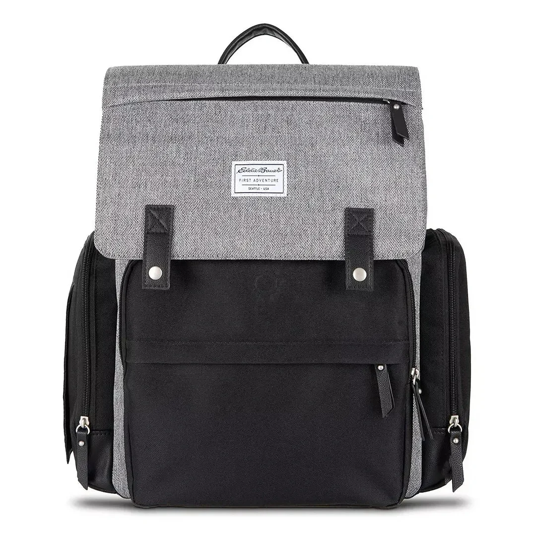 Eddie Bauer Baby Brezza Cascade Sport Backpack - Black