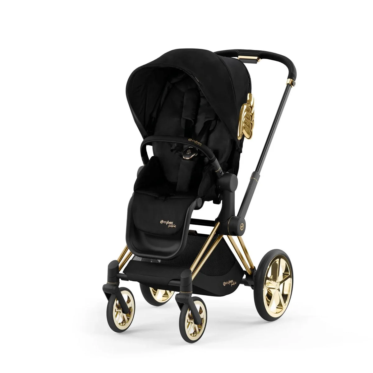 Cybex Priam4 Jeremy Scott Wings - Black