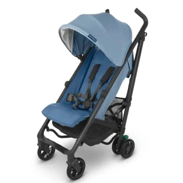 Uppababy G-Luxe Umbrella Stroller - Charlotte (Coast Blue Mélange/Carbon Frame)