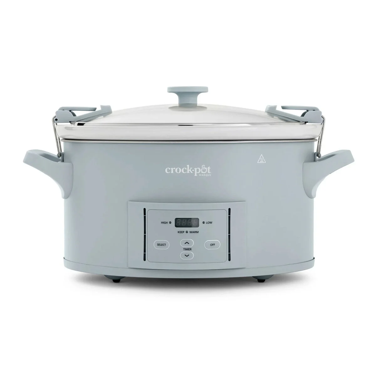 Crock-Pot 7qt Programmable Countdown Cook and Carry Slow Cooker - Light Stone