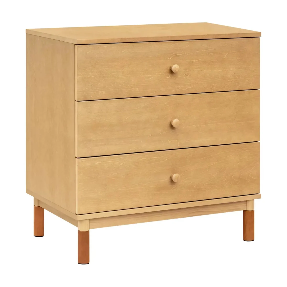 Babyletto Gelato 3-Drawer Changer Dresser with Removable Changing Tray - Honey