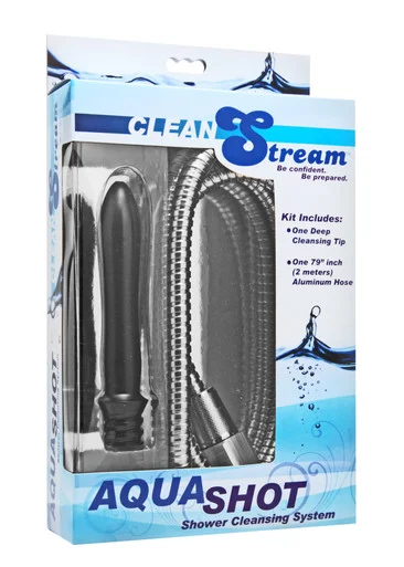 Clean Stream Aqua Shot Shower Enema Cleansing System - Adult Toys