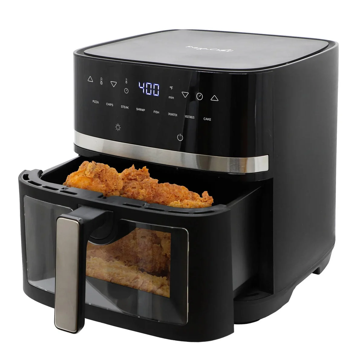 Megachef 8qt. Digital Electric Air Fryer with Transparent Window