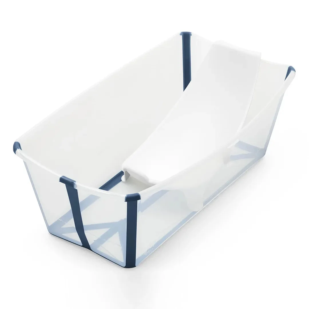 Stokke Flexi Bath X-Large Bundle - Transparent Blue