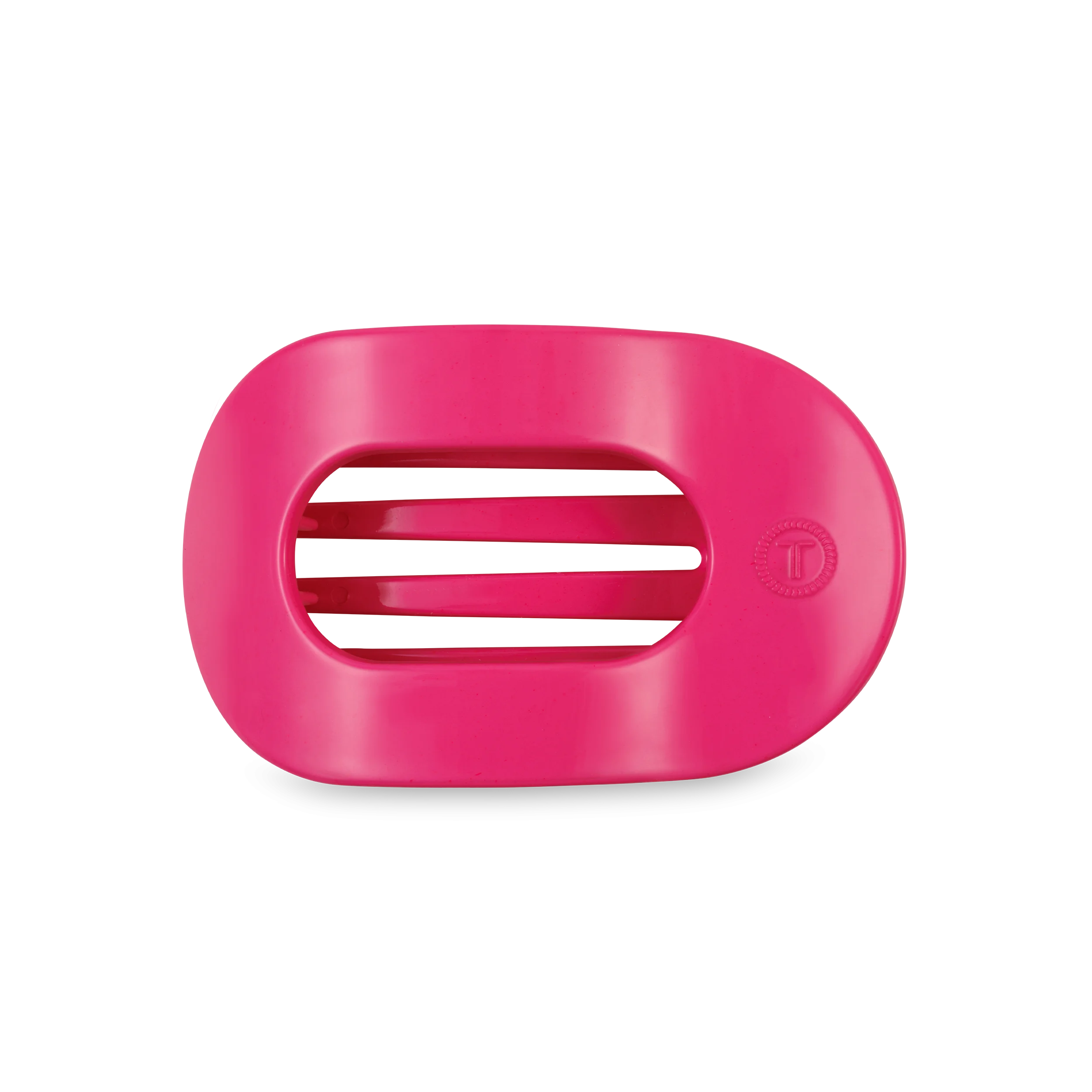 Flat Round Hair Clip | Medium | Tropical Punch - TELETIES