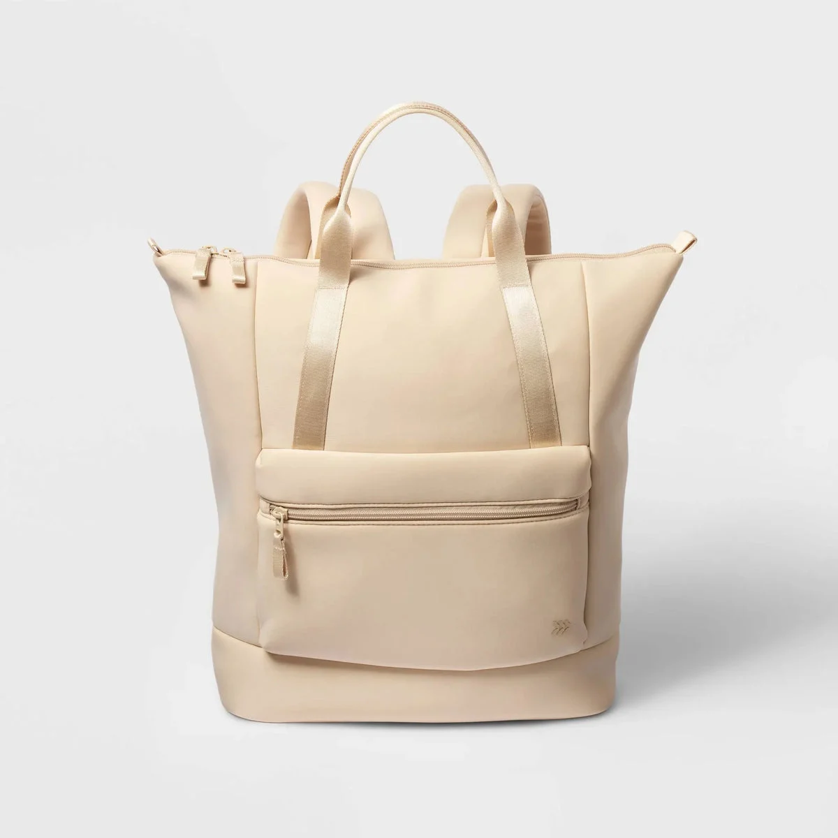 All in motion Faux Neoprene Backpack - Cream