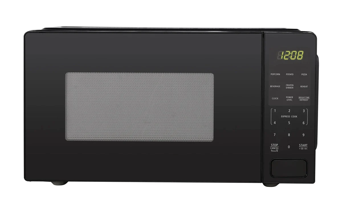 Mainstays 1.1 Cu Ft Countertop Microwave Oven - 1000 Watts - Black (See Description)