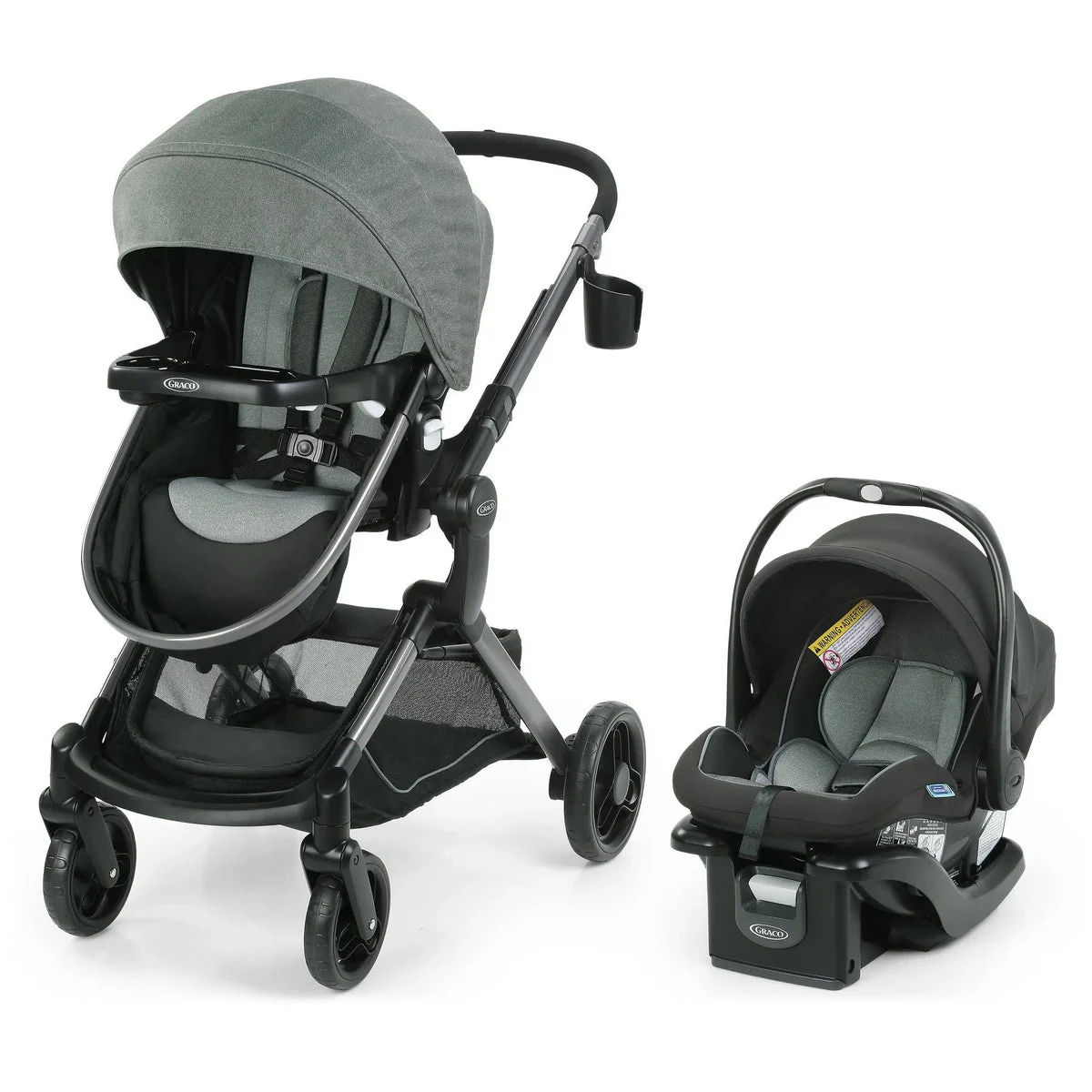 Graco Modes Nest Travel System - Bolton (See Description)