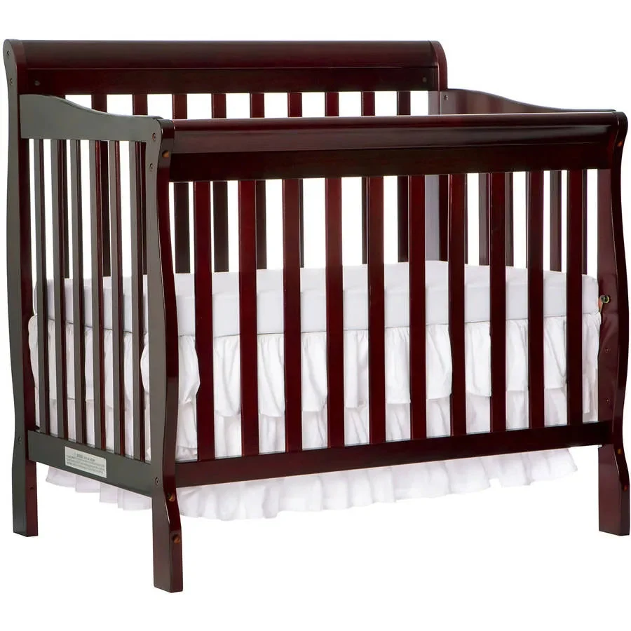 Dream On Me 4-in-1 Convertible Mini Crib - Espresso