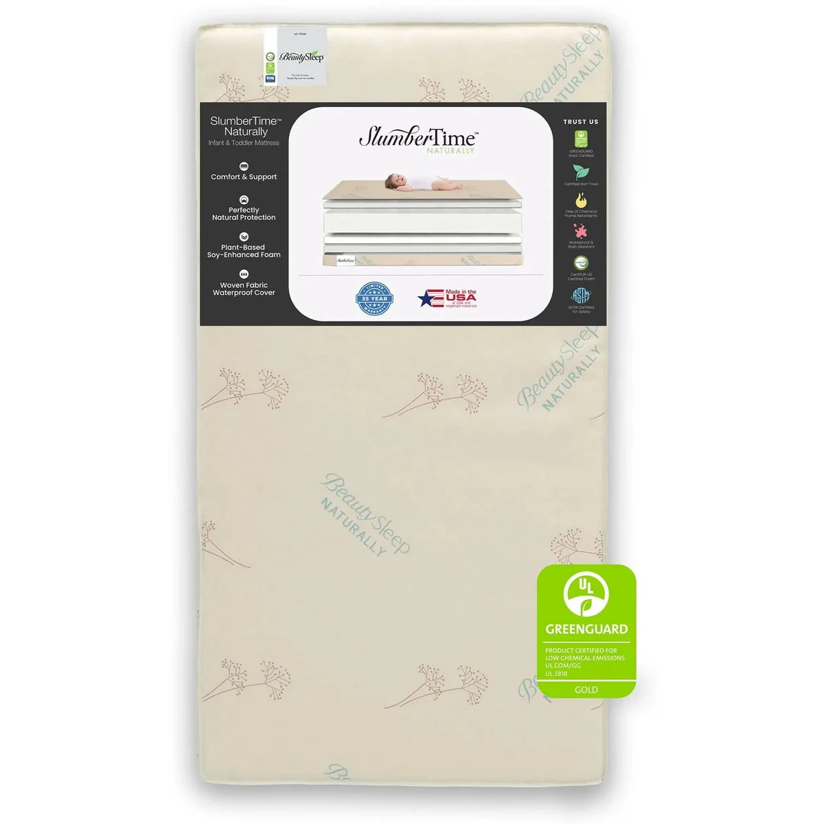Simmons Kids Crib and Toddler Mattress