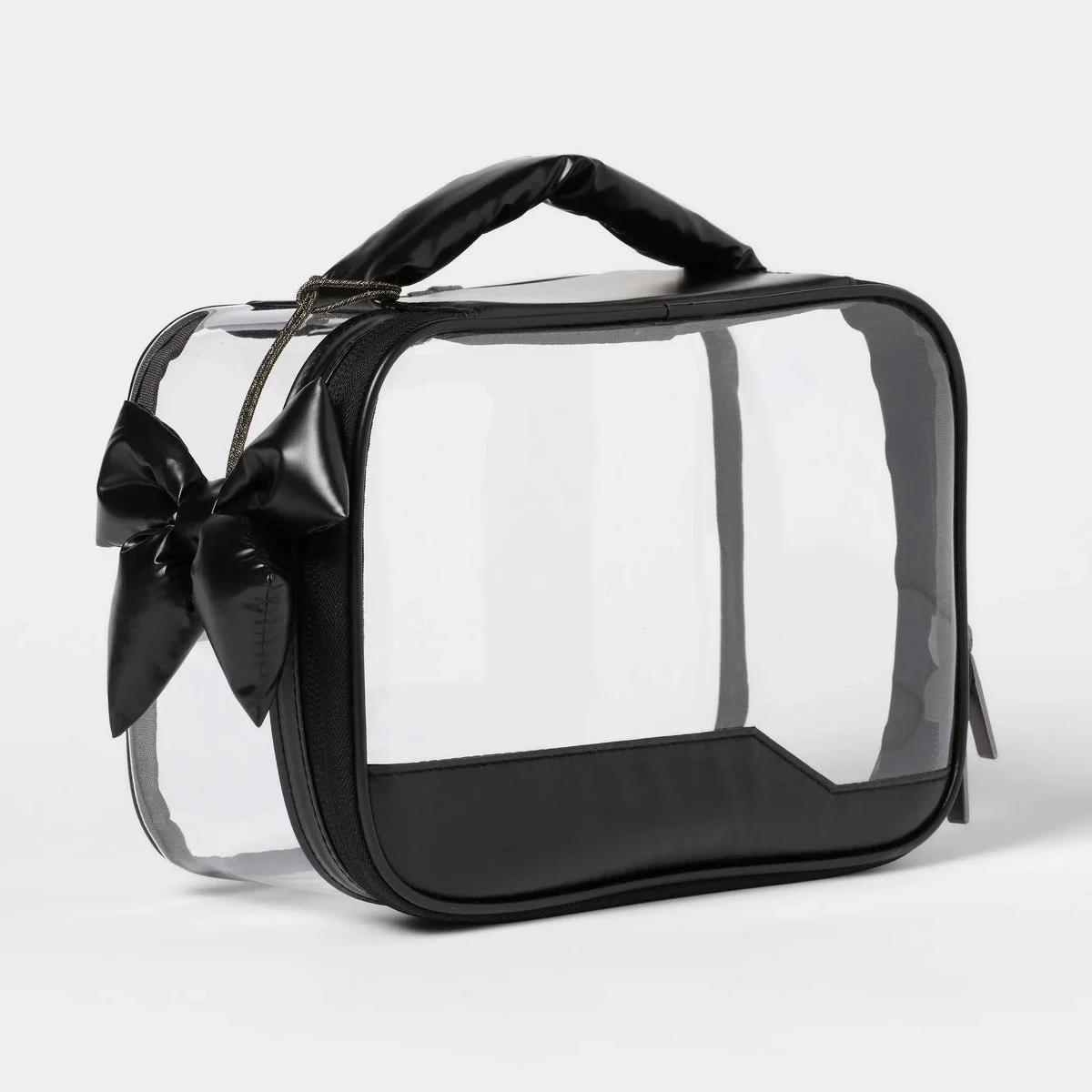 Open Story Clear Toiletry Kit and Bag - Black