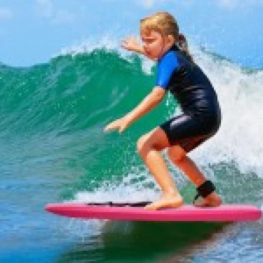 COSTWAY Lightweight Bodyboard Surfing With Leash EPS Core Boarding IXPE-L