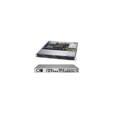 Supermicro SuperChassis CSE-813MFTQC-505CB Copmuter Case - Rack-mountable (CSE813MFTQC505CB)