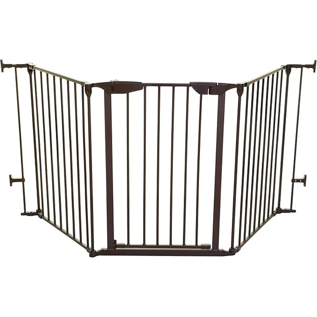 Dreambaby Newport Adapta-Gate - Brown