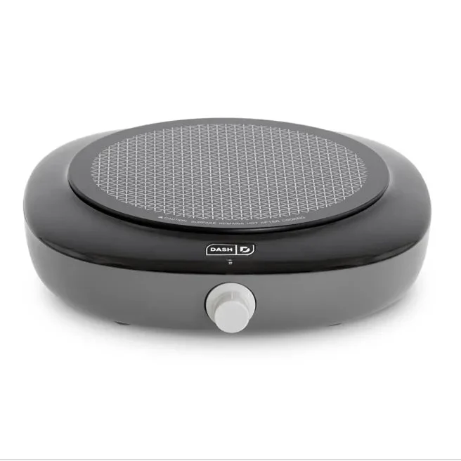 Dash 1200W Everyday Electric Cooktop- Gray