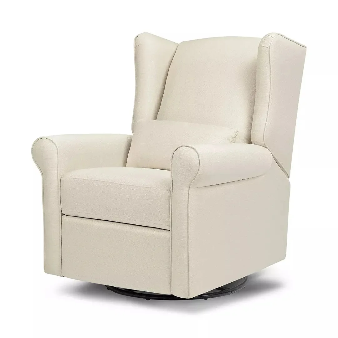Davinci Hayden Recliner and Swivel Glider - Natural Oat