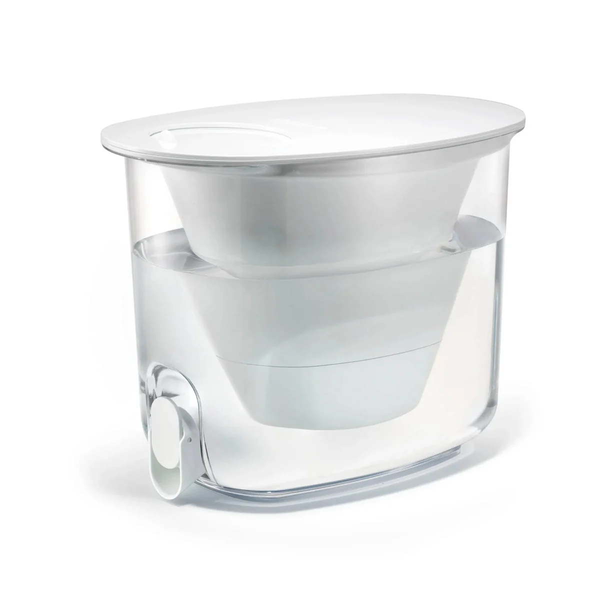 LifeStraw 35 Cup Home High Capacity Water Filter Dispenser- White