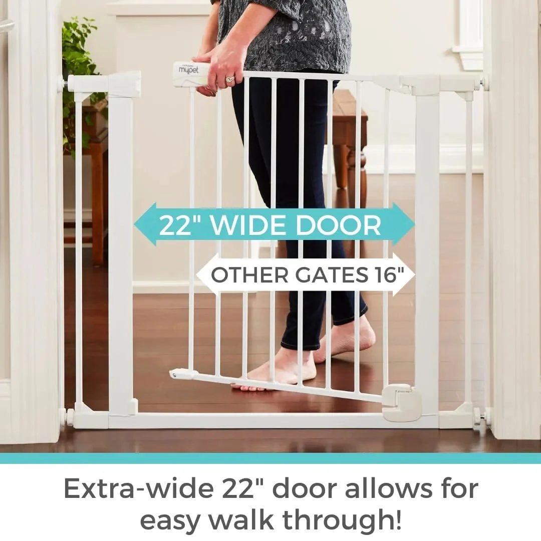 TODDLEROO BY NORTH STATES Extra-Wide Bright Choice Gate