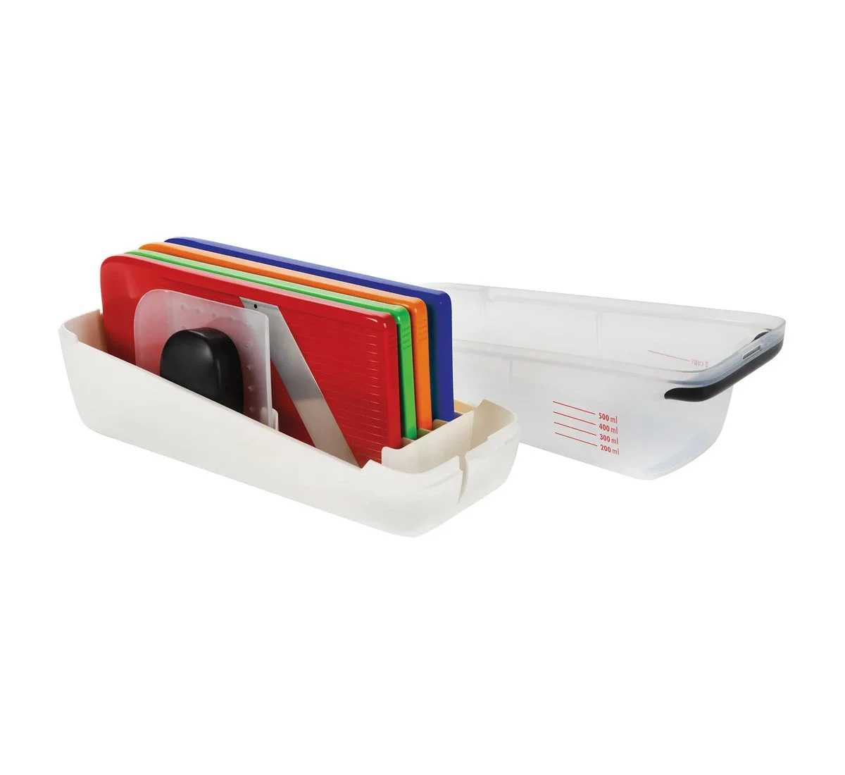 OXO Complete Grate and Slice Set: Multicolor Kitchen Grater & Slicer with Soft-Grip Handle