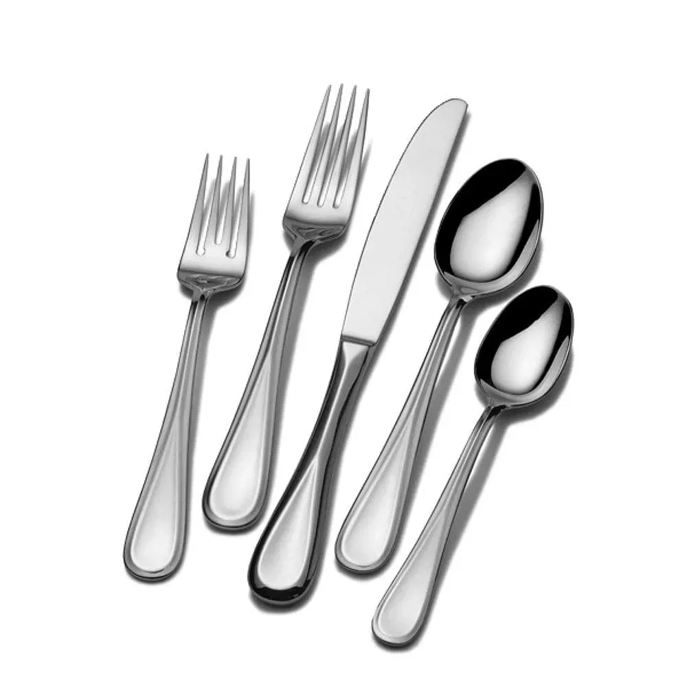Ikasa Bravo 101 Piece Flatware Set, Service for 12