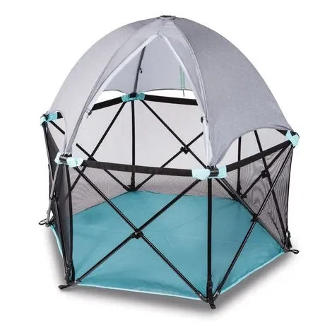 Summer Infant Pop N Play Deluxe Ultimate Playard Aqua 6 Months