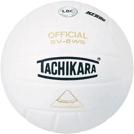 Tachikara Sensi Tec Microfiber Composite Volleyball - White