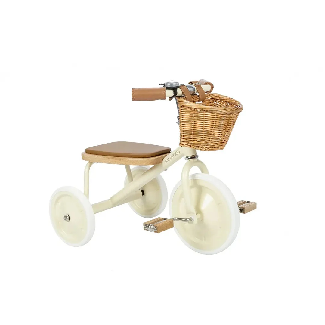 Banwood Unisex Trike - Ages 3-6 - Cream