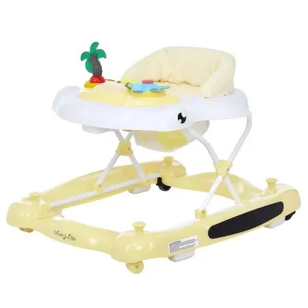 Dream On Me 2-in-1 Aloha Fun Baby Walker in Yellow