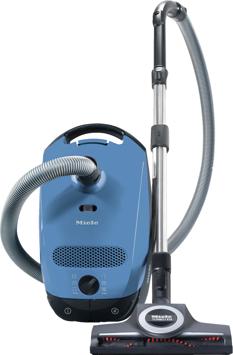 Miele Classic C1 Turbo Team PowerLine Vacuum Canister SBAN0 in Tech Blue
