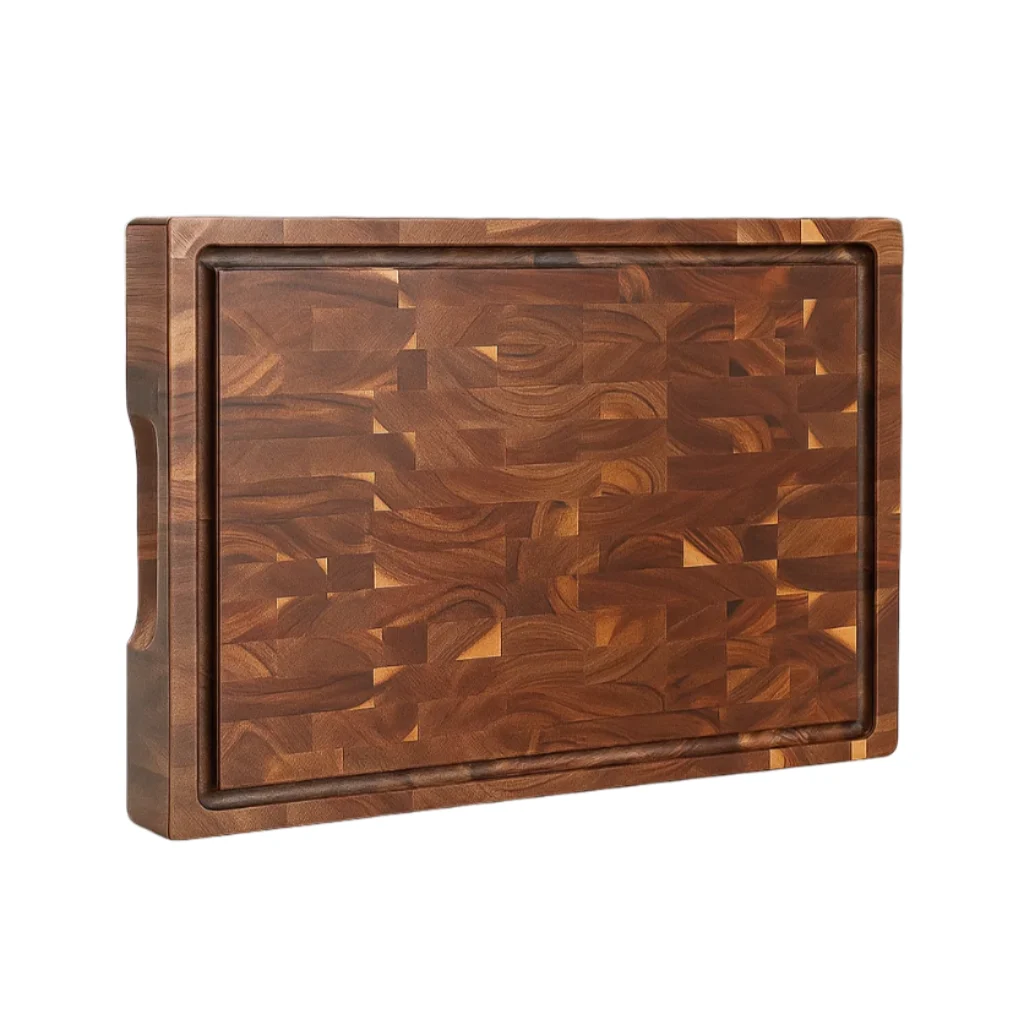 GREEN WALNUT Greenwalnut Premium Acacia End-Grain Cutting Board With Juice Groove