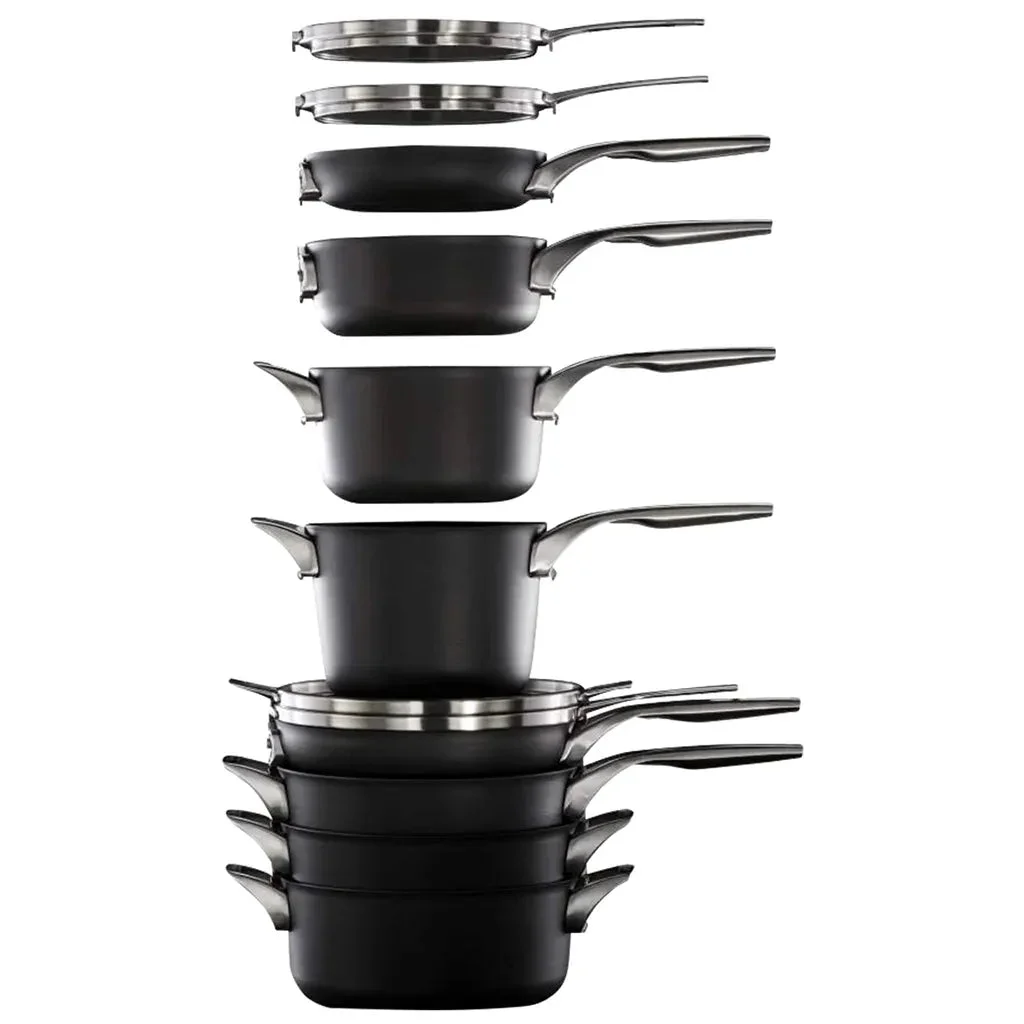 Calphalon Premier 12-Piece Non-Stick Space Saving Cookware