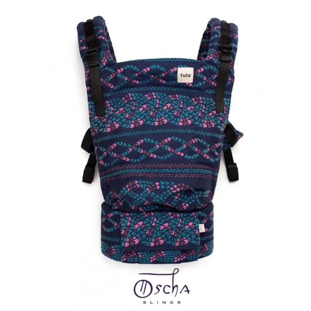 Tula Woven Free-to-Grow Baby Carrier - Oscha Aran Polar Lights
