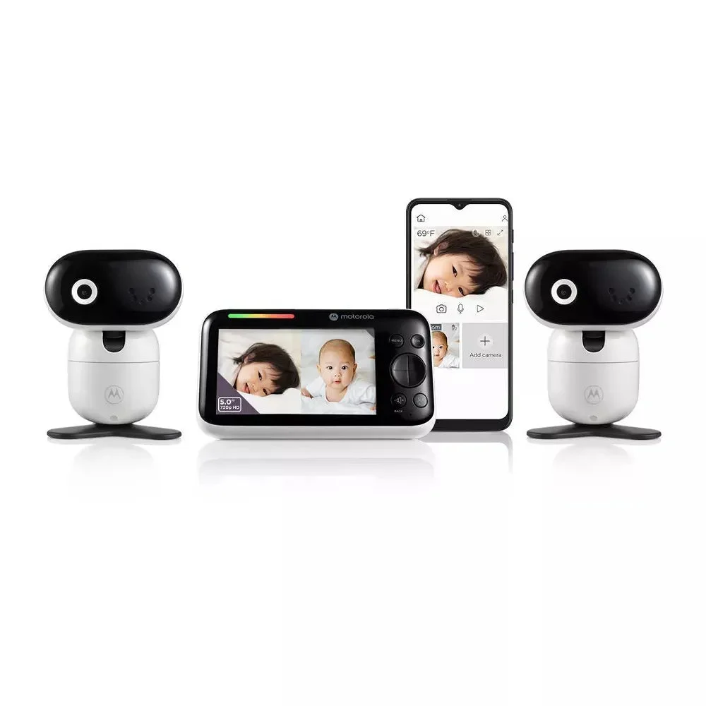 Motorola Wi-Fi HD Motorized Video Baby Monitor - Two Cameras