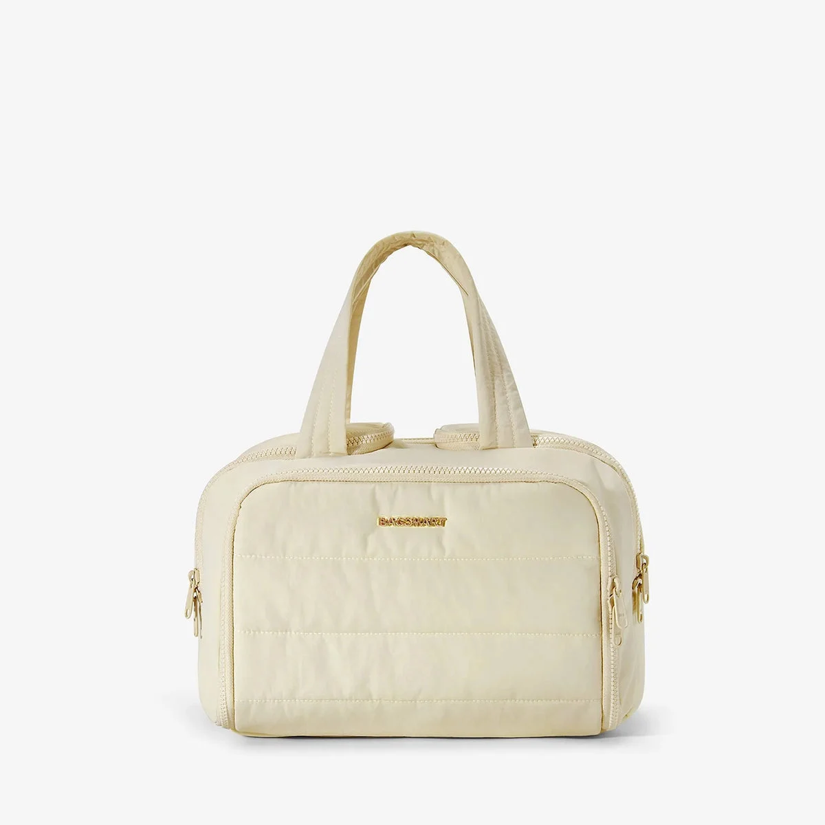 Bagsmart Zora Spacesaver 4-in-1 Multifunctional Toiletry Bag - White