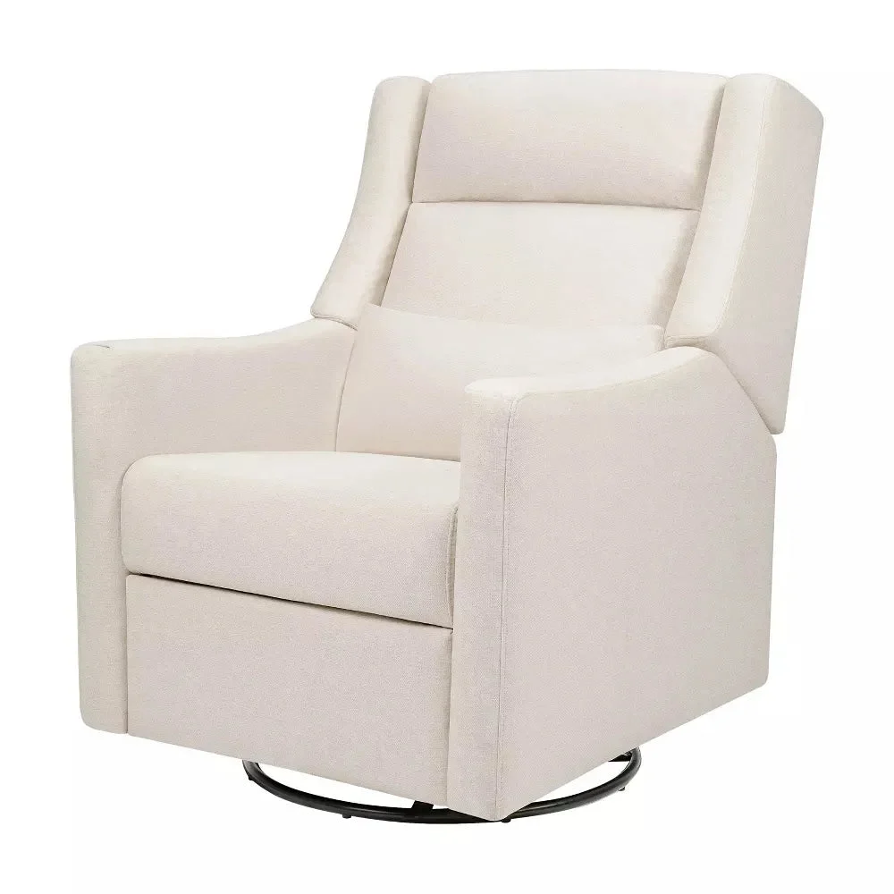 Babyletto Kiwi Plus Power Glider Recliner w/ Power Headrest - Performance Cream Eco-Weave