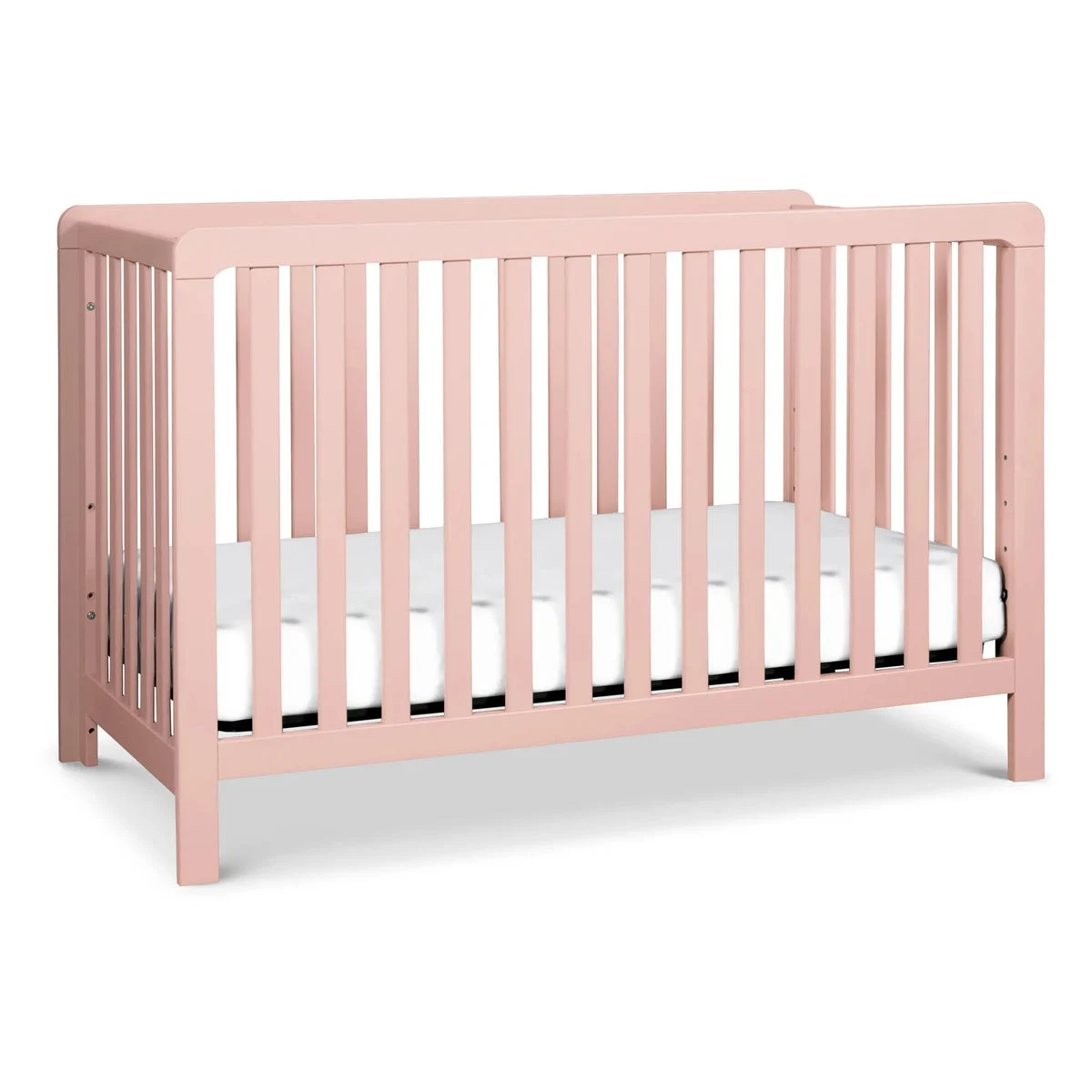 Carter's by Davinci Colby 4-in-1 Low-profile Convertible Crib - Petal Pink