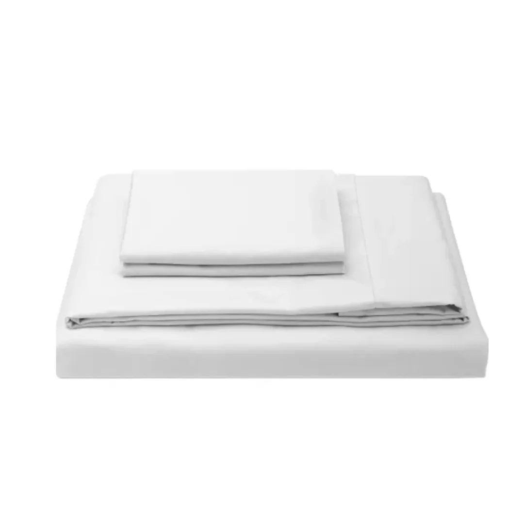 Molecule 4-PiecesPerformance Tencel Cotton Blend Full Sheet Set - White