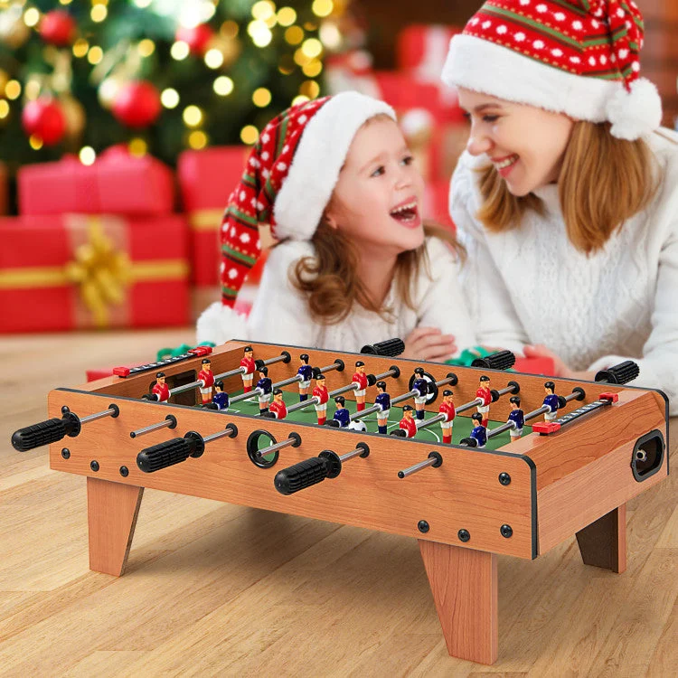 COSTWAY 27 Inch Indoor Competition Game Foosball Table With Legs