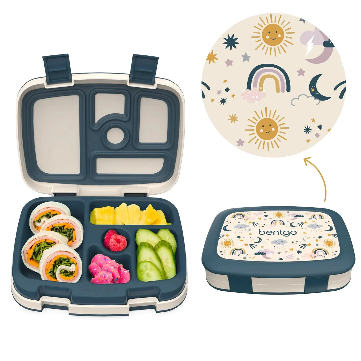 Bentgo Kids' Leakproof Bento Lunch Box - Friendly Skies