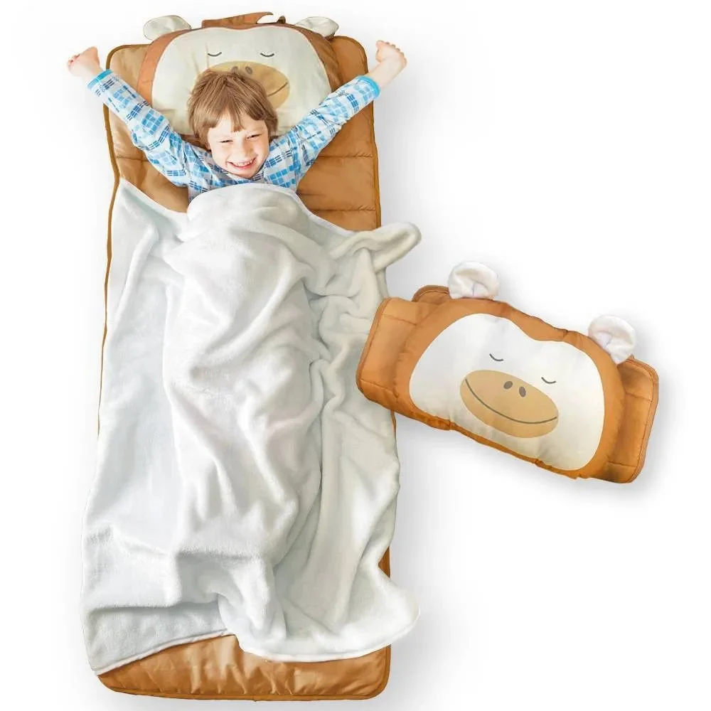 Lulyboo Toddler Sleep Mat - Monkey Design