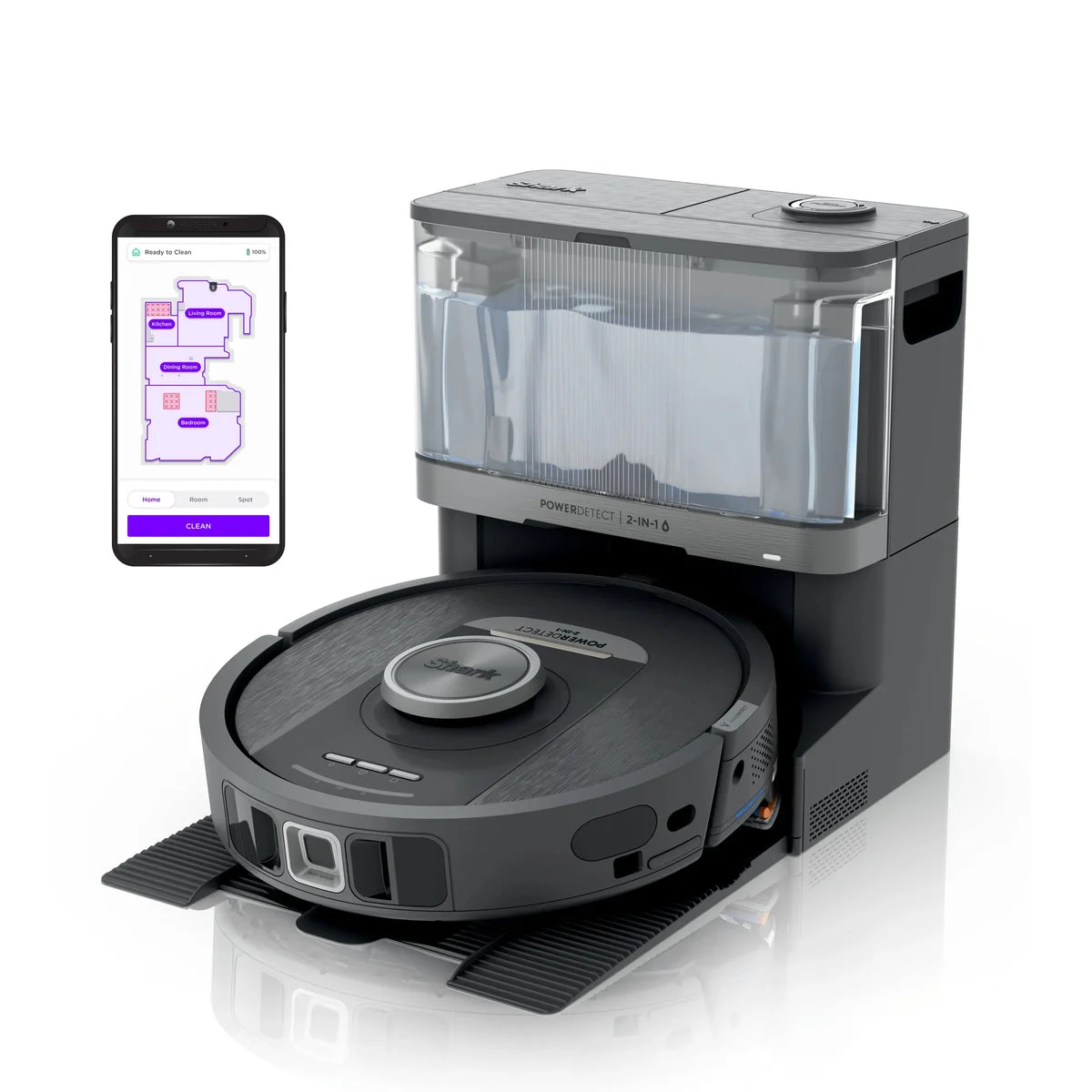 Shark Robot Vacuum and Mop - Self-Empty & Self-Refill